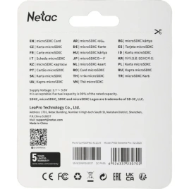 Карта памяти Netac SDXC class 10 (NT02P500PRO-512G-R)