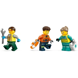 Конструктор LEGO City Airplane, Truck and Hovercraft Remix 60505