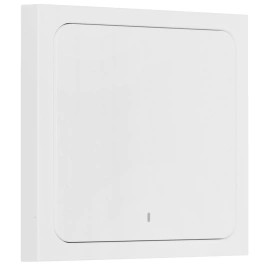Умный выключатель Яндекс, 1 клавиша беспроводной Яндекс Zigbee (YNDX-00534) White (Белый)