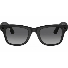 Умные очки Ray-Ban Wayfarer Matte Black/Polar (RW4008) M Gradient Graphite