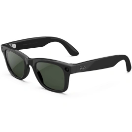 Умные очки Ray-Ban Wayfarer (Gen 2) Shiny Black M Clear to Graphite Green Transitions