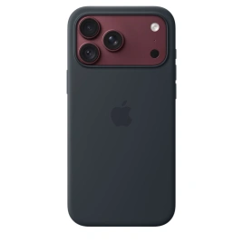 Чехол Apple Silicone Case with MagSafe для iPhone 18 Pro Navy Blue (MK8X4)