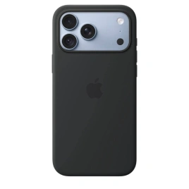 Чехол Apple Silicone Case with MagSafe для iPhone 18 Pro Black (MK8Y4)