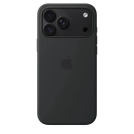 Чехол Apple Silicone Case with MagSafe для iPhone 18 Pro Max Black (MK954)