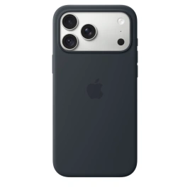 Чехол Apple Silicone Case with MagSafe для iPhone 18 Pro Max Navy Blue (MK944)