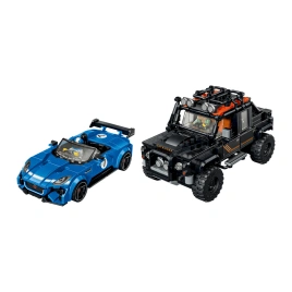 Конструктор LEGO Speed Champions Jaguar F-TYPE Project 7 & Land Rover Defender Classic 77264
