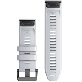 Ремешок Garmin QuickFit Silicone Watch Band (010-13281-01) 26mm White Stone