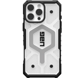 Чехол UAG MagSafe Pathfinder Clear для iPhone 16 Pro Ice/Silver