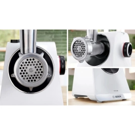 Мясорубка Bosch MFWS609W White/Black