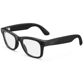 Умные очки Ray-Ban Wayfarer (Gen 2) Shiny Black M Clear to Graphite Green Transitions