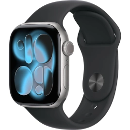 Смарт-часы Apple Watch Series 11 42mm Space Grey Aluminium Case with Black Sport Band M/L
