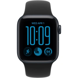 Смарт-часы Apple Watch SE (2026) 44mm Midnight Aluminum Black Sport Band M/L