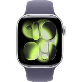 Смарт-часы Apple Watch Series 11 42mm Silver Aluminium Case with Purple Fog Sport Band S/M