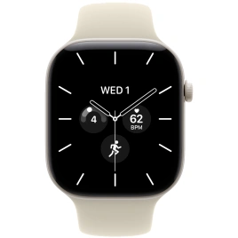 Смарт-часы Apple Watch Series 12 46mm Pearl White Ceramic Case with Sand Sport Band M/L