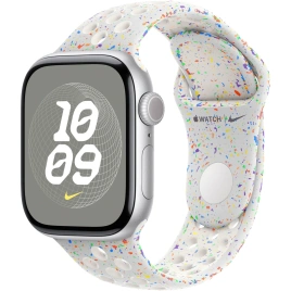 Ремешок Apple Watch 40mm Pure Platinum Nike Sport Band M/L (MC1W4FE)