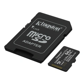 Карта памяти Kingston Canvas Select Plus 64Gb MicroSDXC (SDCS3/64GB)