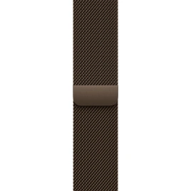 Смарт-часы Apple Watch Series 12 46mm Natural Titanium Case with Dark Bronze Milanese Loop S/M