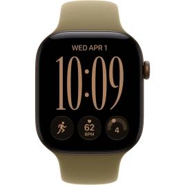 Смарт-часы Apple Watch Series 12 46mm Dark Bronze Aluminum Case with Olive Sport Band M/L