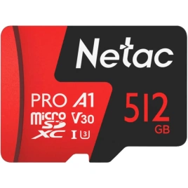 Карта памяти Netac SDXC class 10 (NT02P500PRO-512G-R)