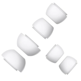 Силиконовые амбушюры Apple для AirPods Pro 2 (XS/S/L) (3 пары) White