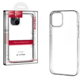 Чехол Hoco для iPhone 14 Plus Transparent