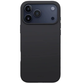 Чехол Uniq Lino Hybrid Silicone Case with MagClick для iPhone 17 Pro Charcoal Gray