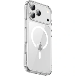 Чехол Gurdini Alba Series Protective with MagSafe для iPhone 18 Pro Max Clear