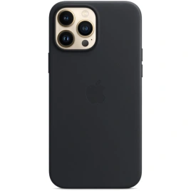Кожаный чехол Apple MagSafe для iPhone 13 Pro Тёмная ночь