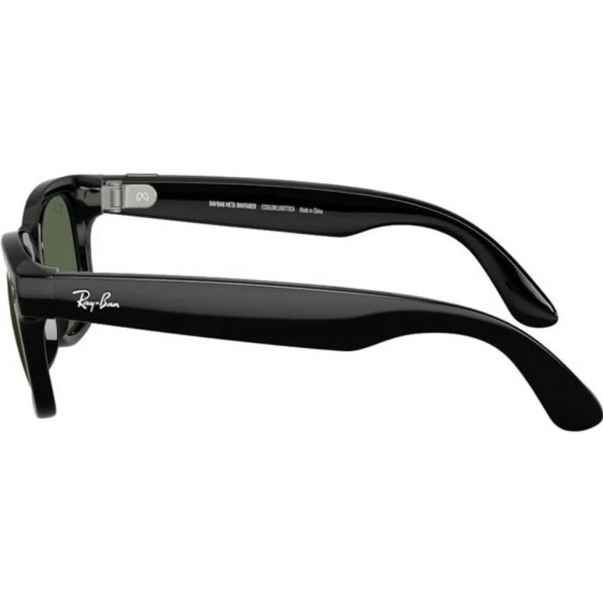 Умные очки Ray-Ban Wayfarer (Gen 2) Shiny Black/G-15 (RW4012) M Green фото 2