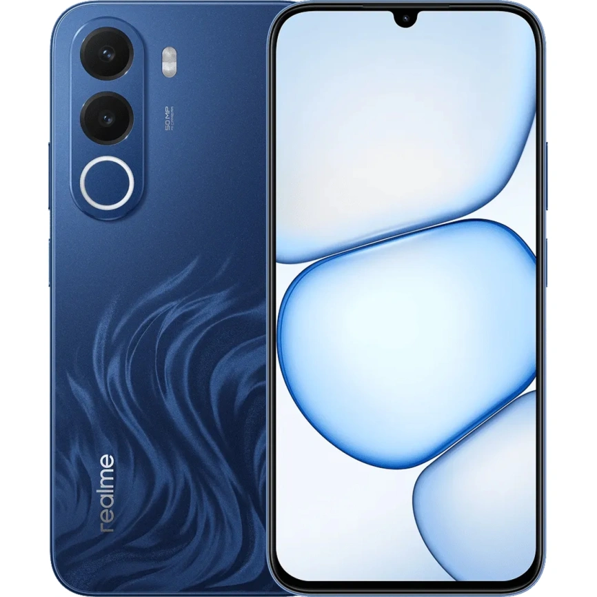 Смартфон Realme C100x 4/128Gb Blue фото 1