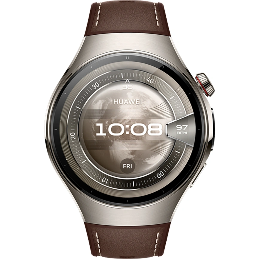 Смарт-часы Huawei Watch 5 46mm Dark Brown Composite (55020EVM) фото 2