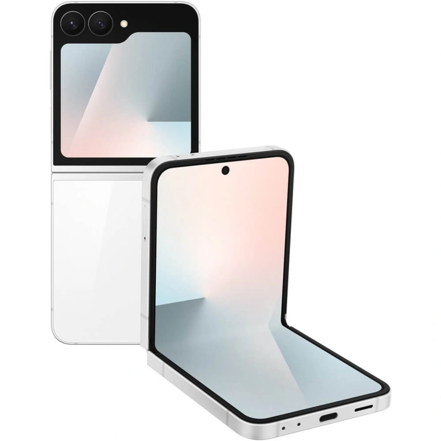 Смартфон Samsung Galaxy Z Flip7 FE 8/256GB White фото 1