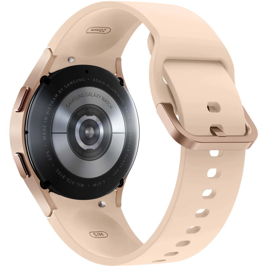 Смарт-часы Samsung Galaxy Watch4 40 mm (SM-R860) Rose Gold фото 4