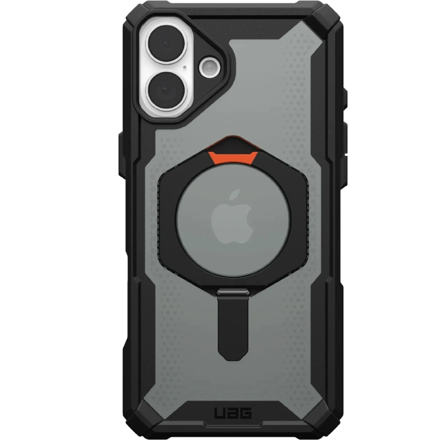 Чехол UAG MagSafe Plasma XTE для iPhone 16 Plus Black/Orange фото 5