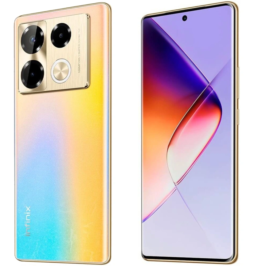 Смартфон Infinix Note 40 Pro 8/256Gb Titan Gold фото 2