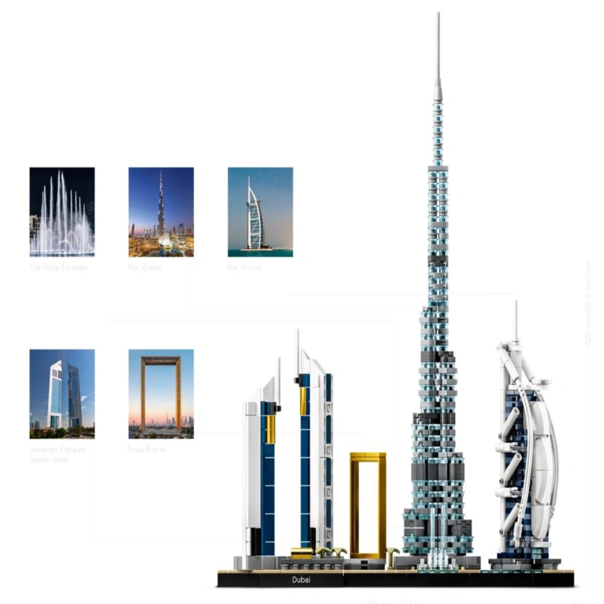 Конструктор LEGO Architecture Dubai 21052 фото 3