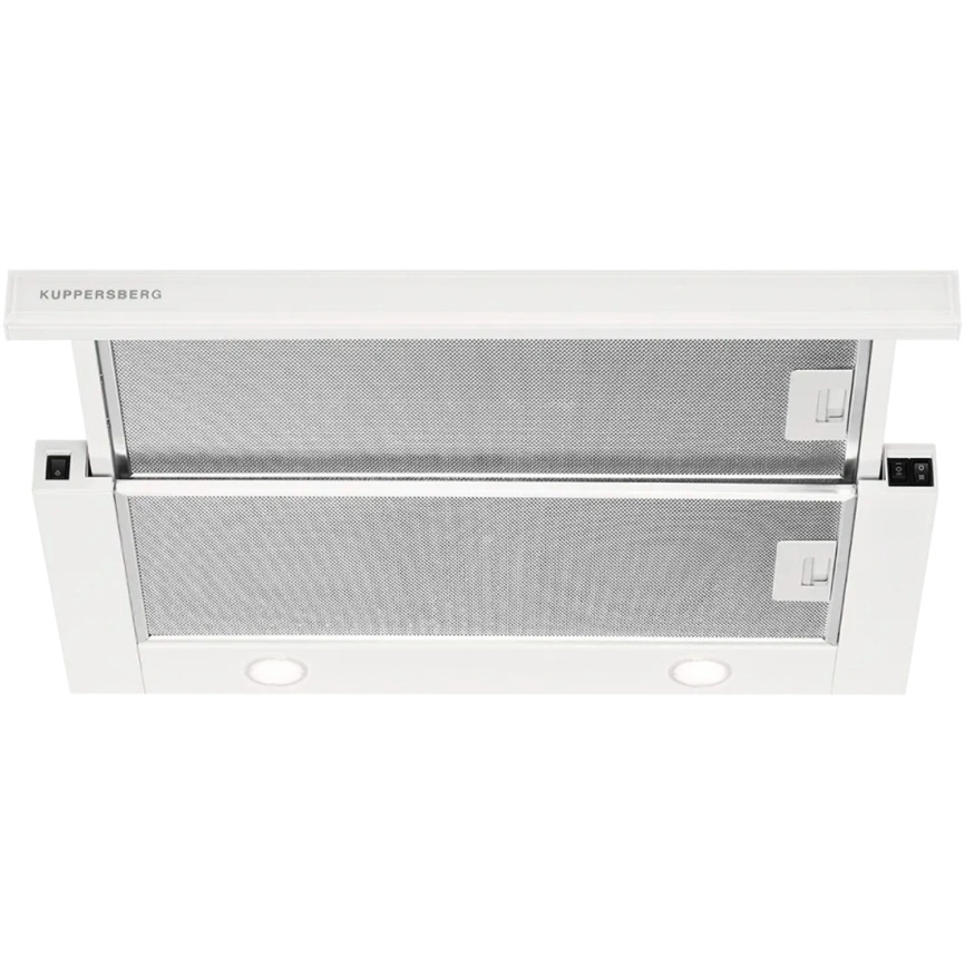 Встраиваемая вытяжка Kuppersberg SLIMTURBO 60 GW White фото 2