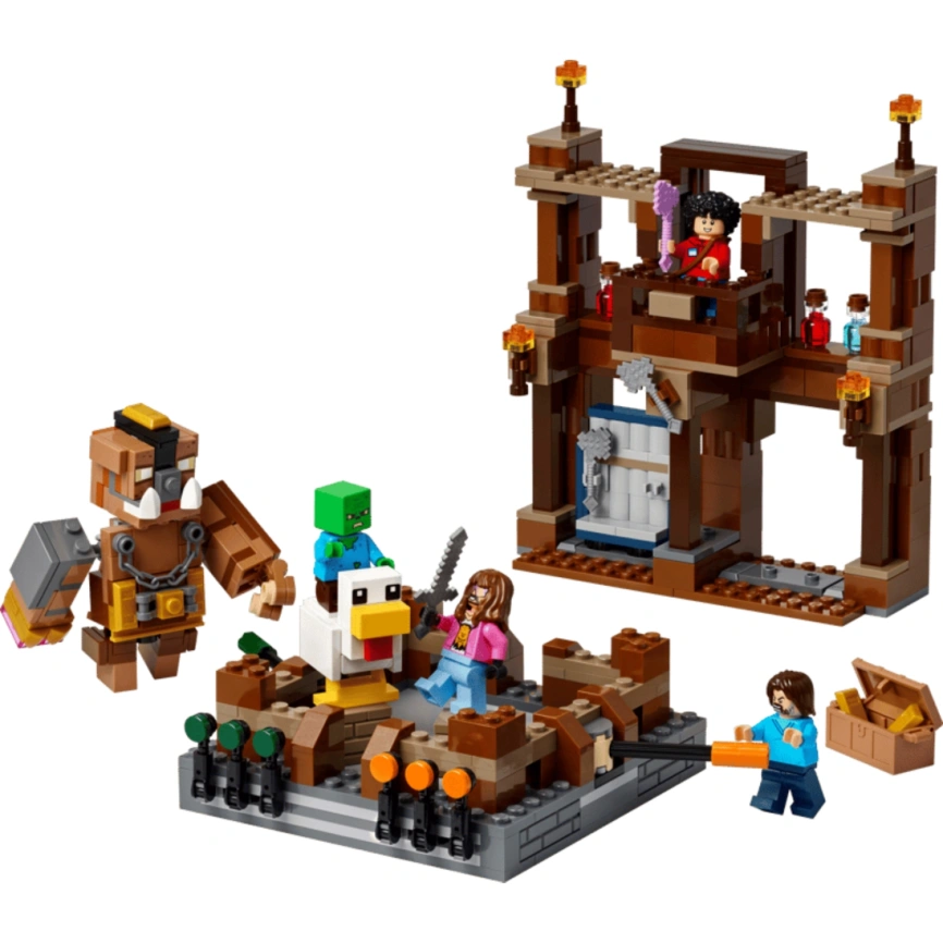 Конструктор LEGO Minecraft Woodland Mansion Fighting Ring 21272 фото 4