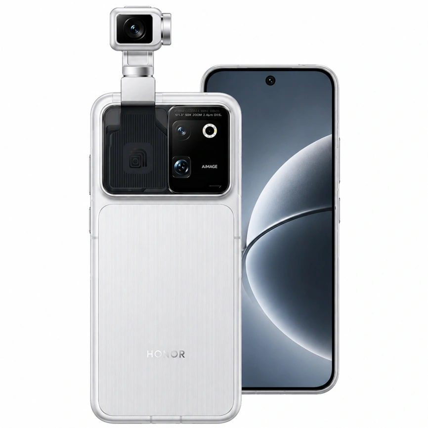 Смартфон Honor Robot Phone 5G 16/1024GB Silver CN фото 1