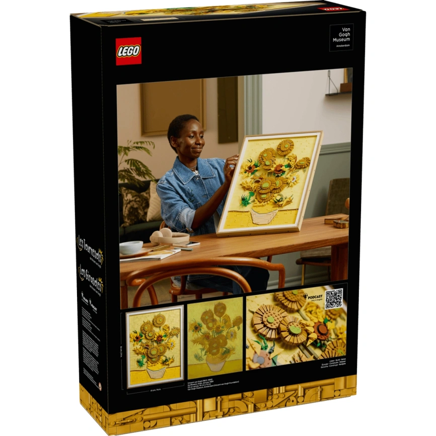 Конструктор LEGO Art Vincent Van Gogh Sunflowers 31215 фото 7
