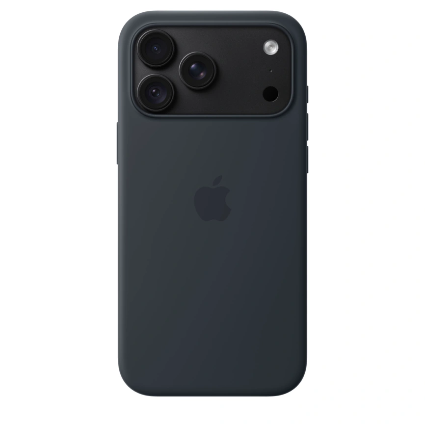Чехол Apple Silicone Case with MagSafe для iPhone 18 Pro Navy Blue (MK8X4) фото 4