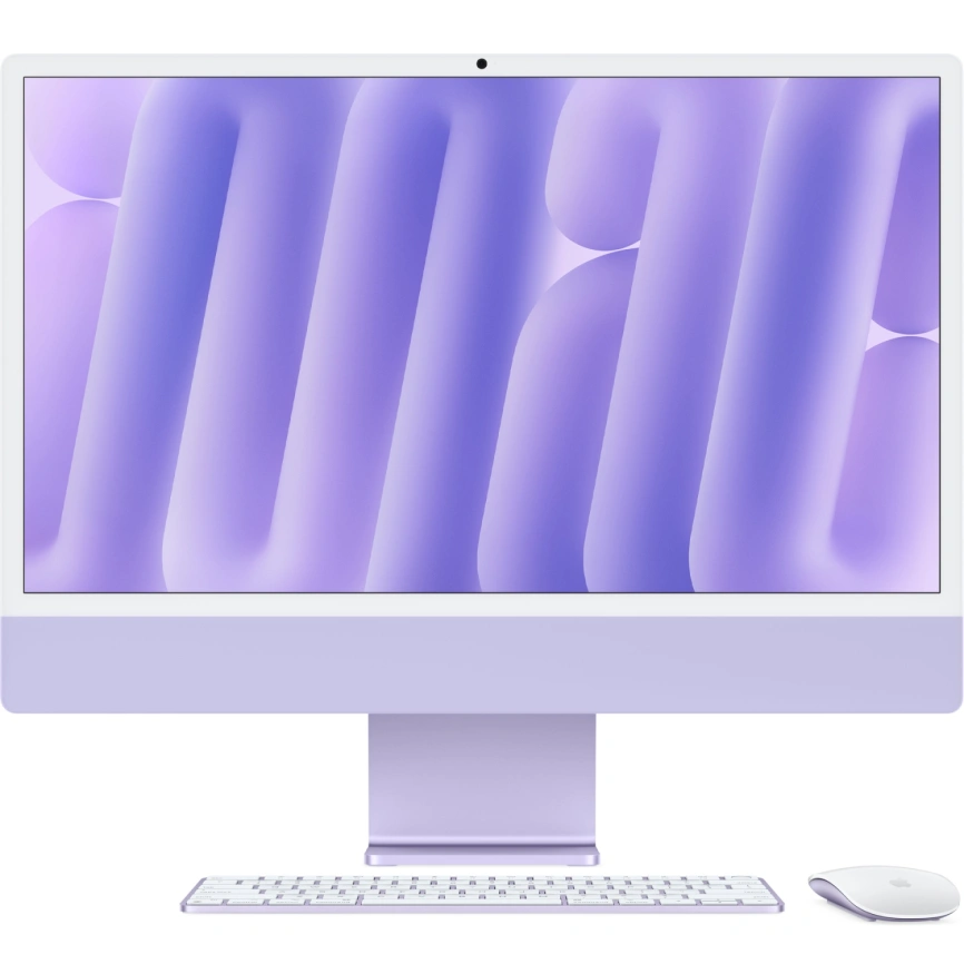 Моноблок Apple iMac (2024) 24 Retina 4.5K M4 10C CPU, 10C GPU/16GB/512Gb (Z1EU000EQ) Purple фото 1