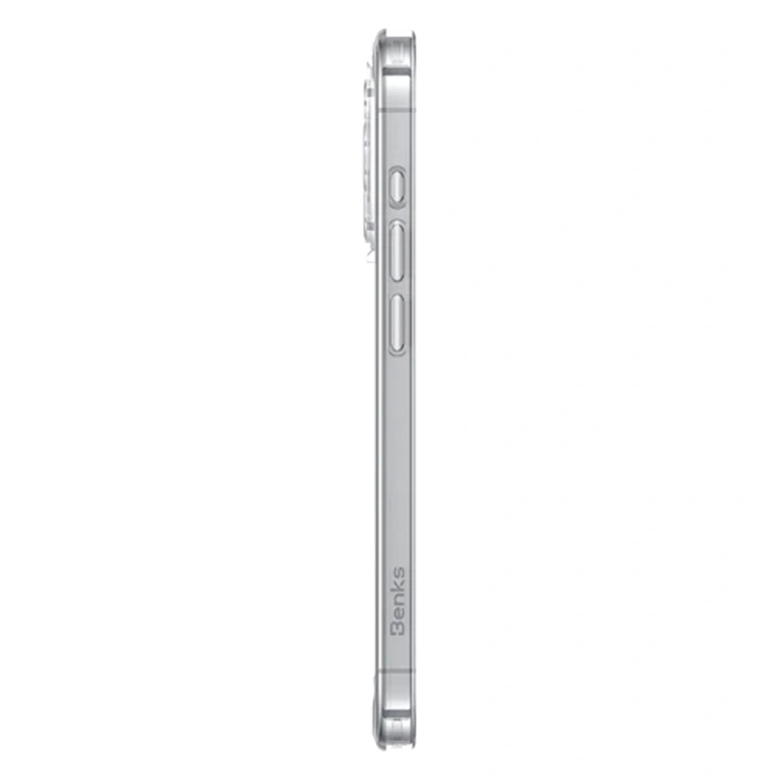 Чехол Benks Lucent Pro Case with MagSafe для iPhone 16 Pro Max Transparent фото 2