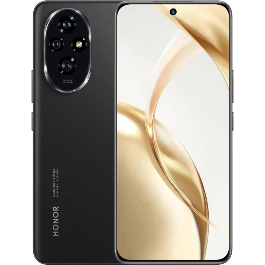 Смартфон Honor 200 8/256Gb Black фото 1