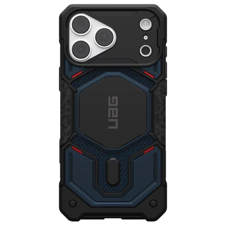 Чехол UAG MagSafe Monarch Pro для iPhone 18 Pro Kevlar-Mallard (114569113955) фото 1