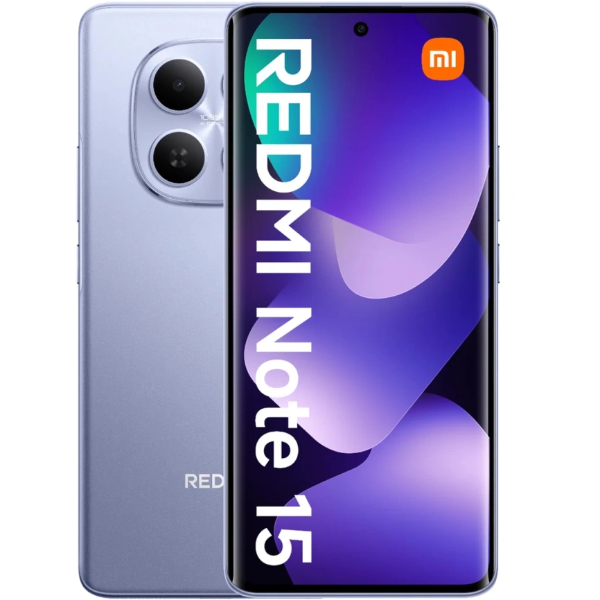 Смартфон Xiaomi Redmi Note 15 4G 6/128Gb Purple EAC фото 1