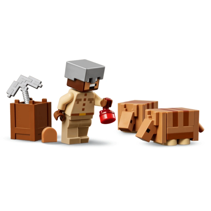 Конструктор LEGO Minecraft The Armadillo Mine Expedition 21269 фото 4
