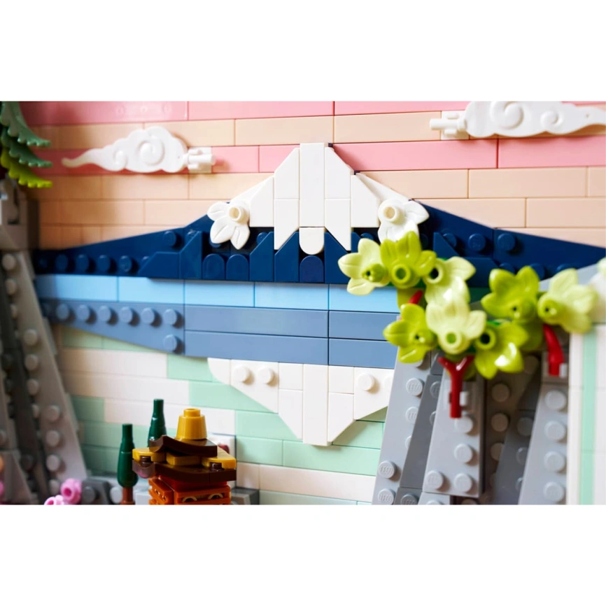 Конструктор LEGO Art Japanese Cherry Blossom Landscape 31218 фото 5