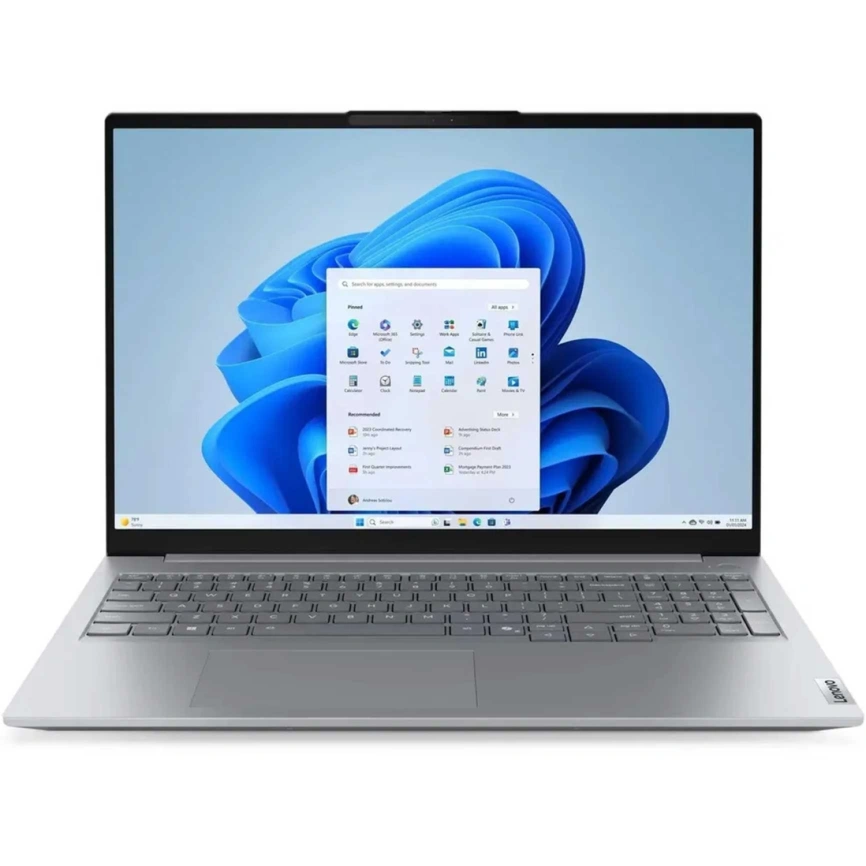Ноутбук Lenovo ThinkBook 16 G9 IRL 16 IPS/ i7-240H/32GB/1TB SSD (21US006FGQ) Arctic Grey фото 4