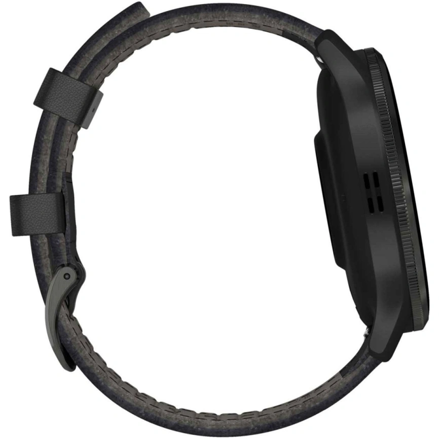 Умные часы Garmin Venu 3 (010-02784-52) 45mm Slate with Leather Band фото 2